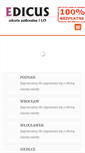 Mobile Screenshot of edicus.pl